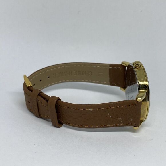 Kate Spade New York 0009 Womens Brown Leather Analog Gold Dial Wrist Watch VK155 main image 12